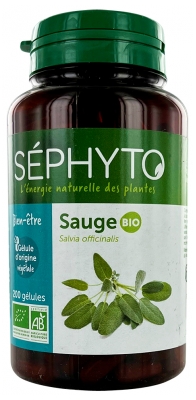 Séphyto Sauge Bio 200 Gélules