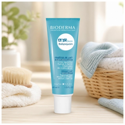 Bioderma Abcderm Crème de Traitement Croûtes de Lait Bébé 40 ml