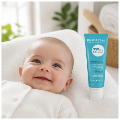 Bioderma Abcderm Crème de Traitement Croûtes de Lait Bébé 40 ml