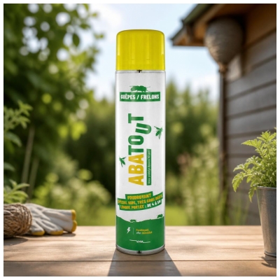 Abatout Guêpes Frelons Foudroyant 600 ml