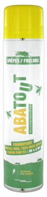 Abatout Guêpes Frelons Foudroyant 600 ml