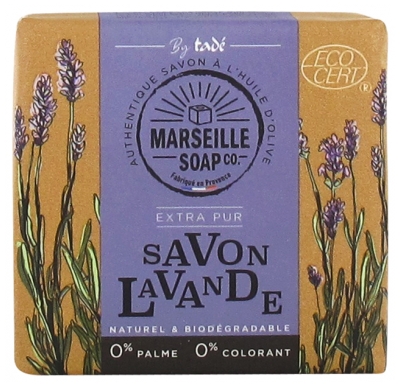 Tadé Marseille Soap - Savon Lavande Certifié Cosmos Nat - 100 g