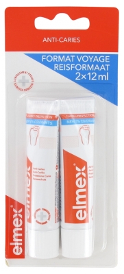 Elmex Protection Caries Tubes de Voyage
