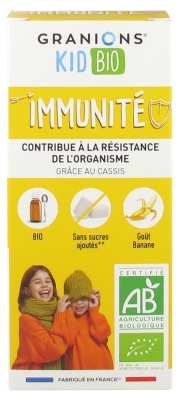 Granions ® Kid Bio Immunité* Sirop Banane - 125 ml