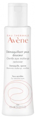 Avène Eau Thermale - Les Essentiels - Démaquillant Yeux Douceur - Yeux Sensibles et Porteurs de Lentilles 125 ml