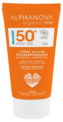Alphanova Organic Sun Crémé Solaire Spf50+ Bio* Classic (50G)