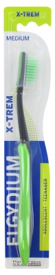 Pierre Fabre Oral Care Elgydium Brosse à Dents Xtrem Fluo Médium 13/18 Ans - Couleur : Vert