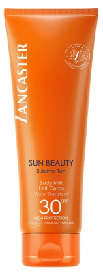 Lancaster Sun Beauty Sublime Tan Lait Corps Protection Solaire Spf30 250 ml