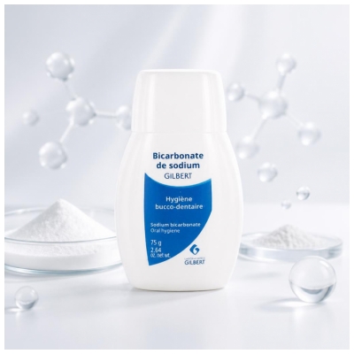 Gilbert Dentidose Bicarbonate de Sodium Poudreur 75 g