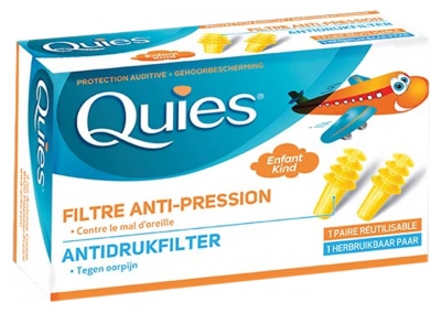 Quies Silicone Avion - Enfant Boite d'1 Paire