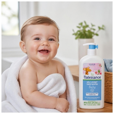 Natessance Bébé Bio Gel Lavant Sans Savon