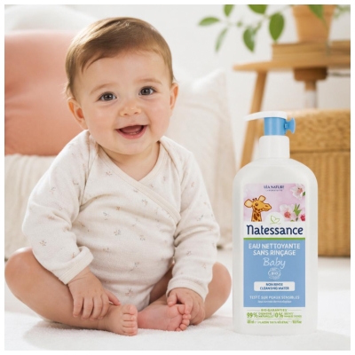 Natessance Bébé Bio Eau Nettoyante Sans Rinçage