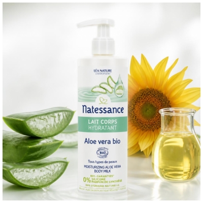 Natessance Lait Corps Hydratant¹ - Aloe Vera Bio