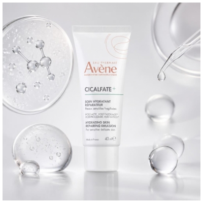 Avène Cicalfate Eau Thermale - - Soin Hydratant Réparateur Peaux Sensibles Fragilisées Post-Acte Dermatologique Superficiel 40 ml