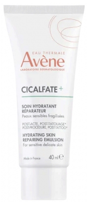 Avène Cicalfate Eau Thermale - - Soin Hydratant Réparateur Peaux Sensibles Fragilisées Post-Acte Dermatologique Superficiel 40 ml