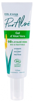 Pur Aloé Gel d'Aloe Vera 98% Aloe Vera Bio 125 ml 