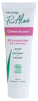 Pur Aloé Crème de Jour 67% Aloe Vera Bio 50 ml