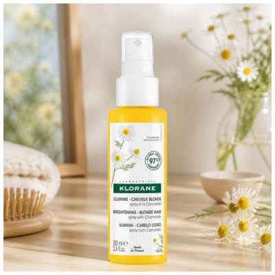 Klorane Camomille Spray à la - Illumine - Cheveux Blonds 100 ml