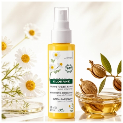Klorane Camomille Spray à la - Illumine - Cheveux Blonds 100 ml
