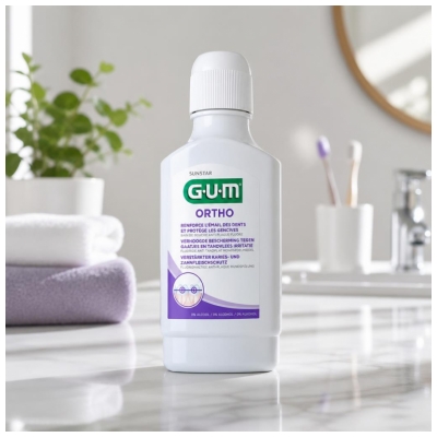 Gum Bain de Bouche Ortho 300 ml