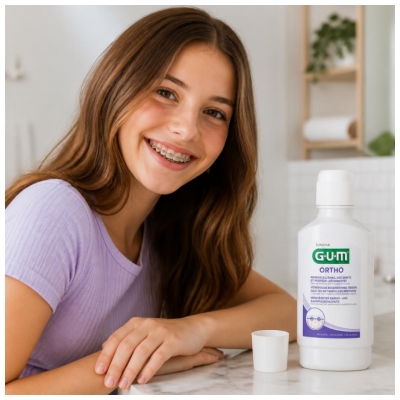 Gum Bain de Bouche Ortho 300 ml