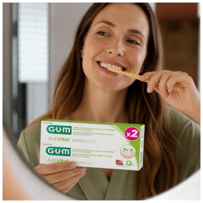 Gum Gel Dentifrice Activital® 75 ml - Lot de 2
