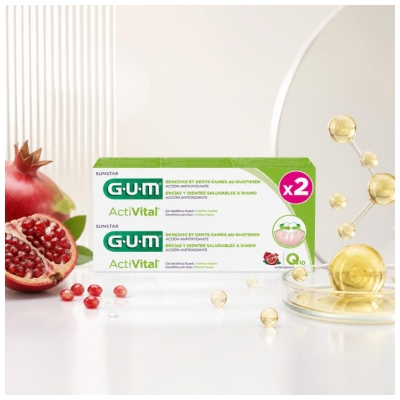 Gum Gel Dentifrice Activital® 75 ml - Lot de 2