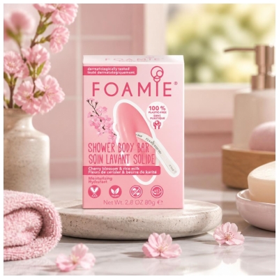 Foamie Soin Lavant 2 en 1 - Fleur de Cerisier Cherry Kiss