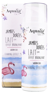 Aquatéal Jambes Dorées Lait Corps Bronzant