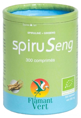 Spiruline Bio 300 Comprimés de 500 mg - Complément Alimentaire Naturel