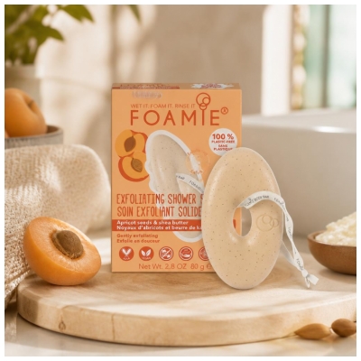 Foamie Soin Lavant 2 en 1 - Abricot More Than a Peeling