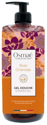 Osmae Gel Douche Rose Noire Orientale Flacon Pompe 1 l