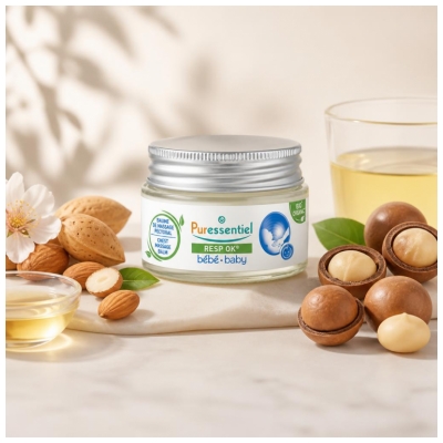 Puressentiel Nouveau Pack : Baume de Massage Pectoral Bébé Resp'Ok® - 30 ml