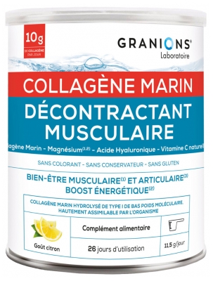 Granions  Décontractant ?musculaire Collagène Marin ?pot de 300 G?