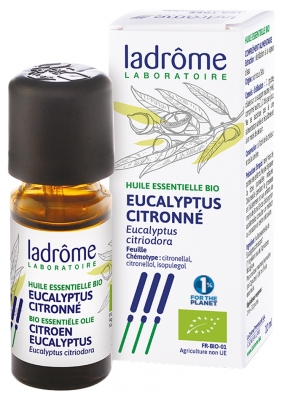 Ladrôme Huile Ess. Eucalyptus Citronné Feuille 10 ml Fr/Nl