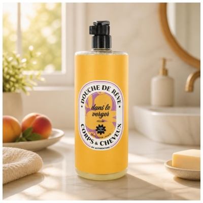 Authentine Douche de Rêve Dans le Verger Pêche 1 L