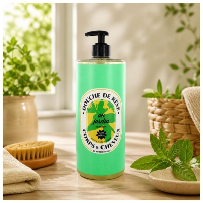 Authentine Douche de Rêve Au Jardin Verveine 1 L