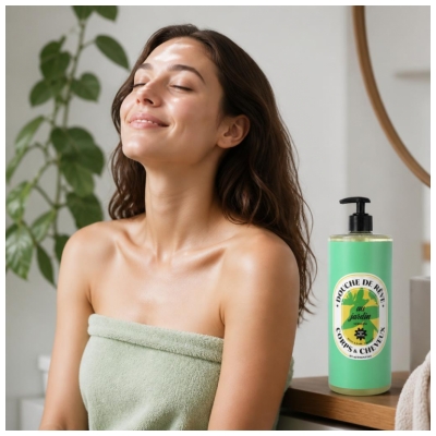 Authentine Douche de Rêve Au Jardin Verveine 1 L