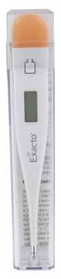 Biosynex Exacto Byosynex Thermomètre Digital Rigide - Couleur : Saumon
