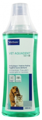 Virbac Vêt Aquadent Ct/Cn Fr3Sh Fl/250 ml