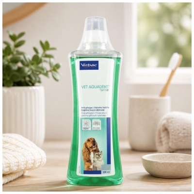 Virbac Vêt Aquadent Ct/Cn Fr3Sh Fl/500 ml