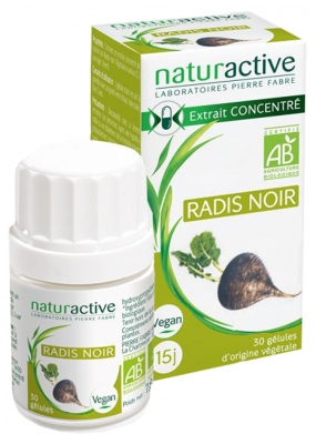 Naturactive Radis Noir Bio
30 Gélules