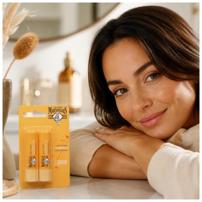 Le Petit Marseillais Soins Des Lèvres Stick Lèvres Nutrition Lèvres Desséchées X 2