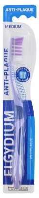 Pierre Fabre Oral Care Elgydium Brosse à Dents Anti Plaque Médium - Couleur : Violet
