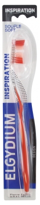 Pierre Fabre Oral Care Elgydium Brosse à Dents Inspiration Souple - Couleur : Rouge
