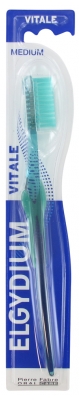 Pierre Fabre Oral Care Elgydium Brosse à Dents Vitale Colours Médium - Couleur : Vert