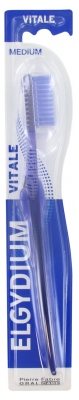Pierre Fabre Oral Care Elgydium Brosse à Dents Vitale Colours Médium - Couleur : Violet