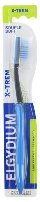 Pierre Fabre Oral Care Elgydium Brosse à Dents Xtrem Fluo Souple 13/18 Ans - Couleur : Bleu