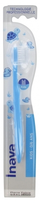 Pierre Fabre Oral Care Inava Brosse à Dents Kids 2/6 Ans - Couleur : Bleu
