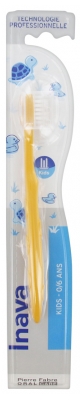 Pierre Fabre Oral Care Inava Brosse à Dents Kids 2/6 Ans - Couleur : Orange